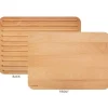 Cosy & Trendy Onesta Broodplank 39x29xh2cm Rechthoek Beuk Dubbelzijdig Gebruik