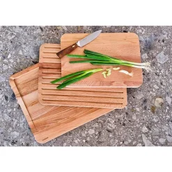 Cosy & Trendy Onesta Snijplank 35x25xh2cm Rechthoek  Beuk