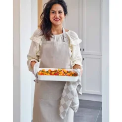 Cosy & Trendy Stoff Keukenschort Sand