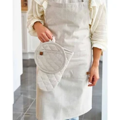 Cosy & Trendy Stoff Ovenwant Sand 31x15xh3cm