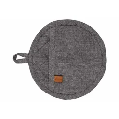 Cosy & Trendy Stoff Pannenlap Black Chambray D20cm