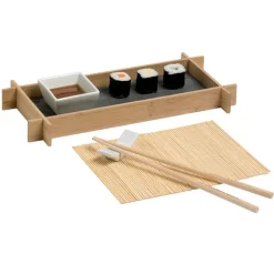 Cosy & Trendy Sushi Set 1pers Pres.schaal, Chopstick M Et Legger, Schaaltje, Placemat