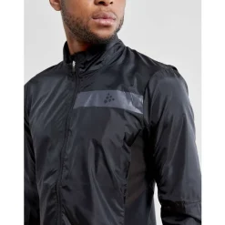 Craft Essence Light Wind Jacket M Black Small