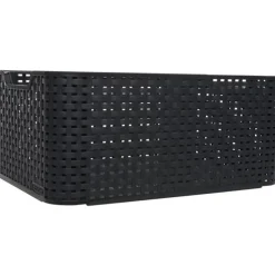 Curver Natural Style Mandje Large Anthraciet 43 ,6x32,7x22,8