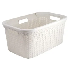 Curver Natural Style Wasmand Vintage Wit 45l 59 .2x38x27