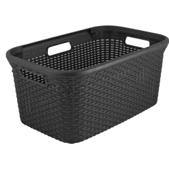 Curver Natural Style Wasmand Anthraciet 45l 59. 2x38x27