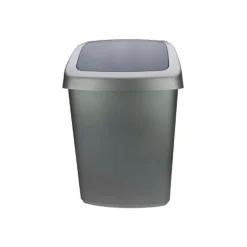 Curver Swing Afvalbak Zilver-anthraciet 25l Rp