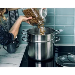 Dagelijkse Kost Dagelijkse Kost  Kookpot met pasta inzet 24 cm 6,0L