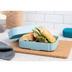 DBP Amuse Lunchbox Medium Blauw 18,5x12,5xh5cm