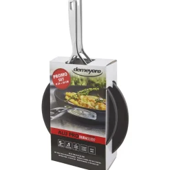 Demeyere Alu Pro 5 Braadpannenset Duraslide Titanium 24+28cm