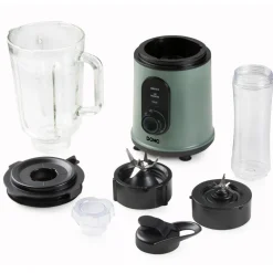 Domo Blend & Balance blender met glazen kan van 1,5 L en beker - 800 W - groen