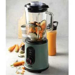 Domo Blend & Balance blender met glazen kan van 1,5 L en beker - 800 W - groen