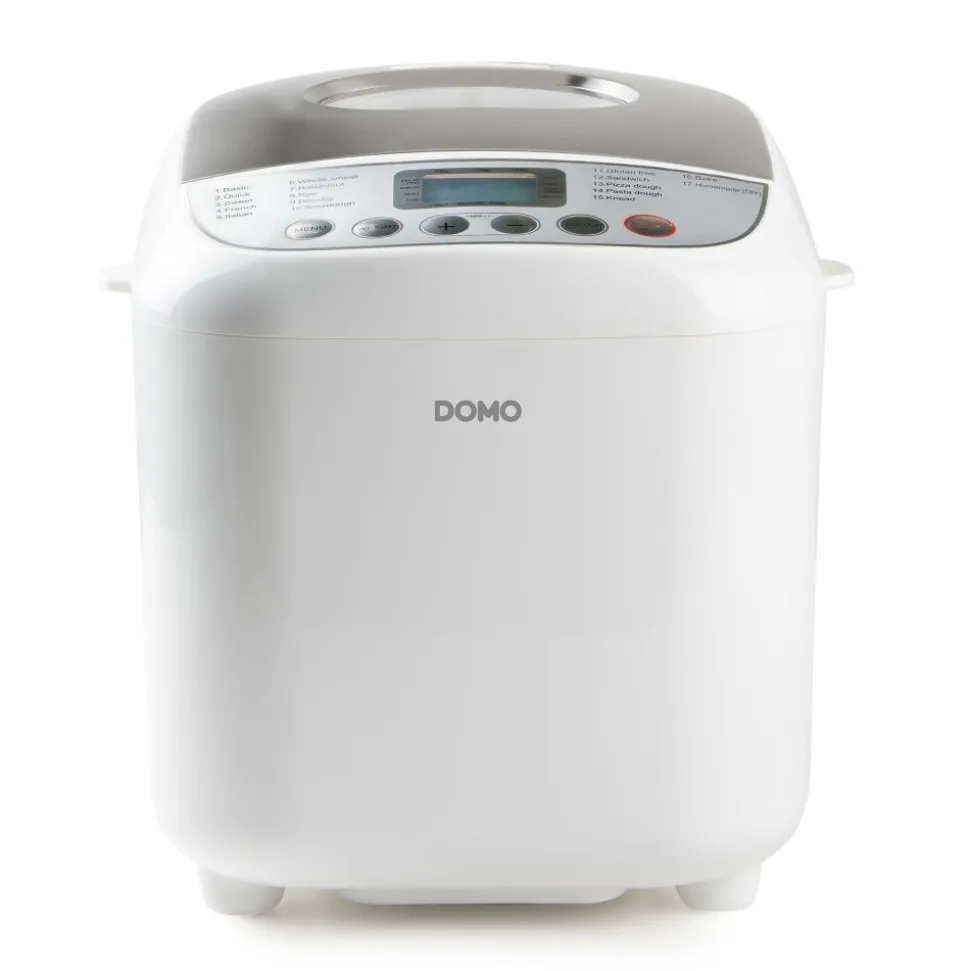 Domo Broodbakmachine 500-750-1000gr - 17 programma's - incl. glutenvrij programma
