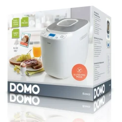 Domo Broodmachine wit + zilver 700-1000g