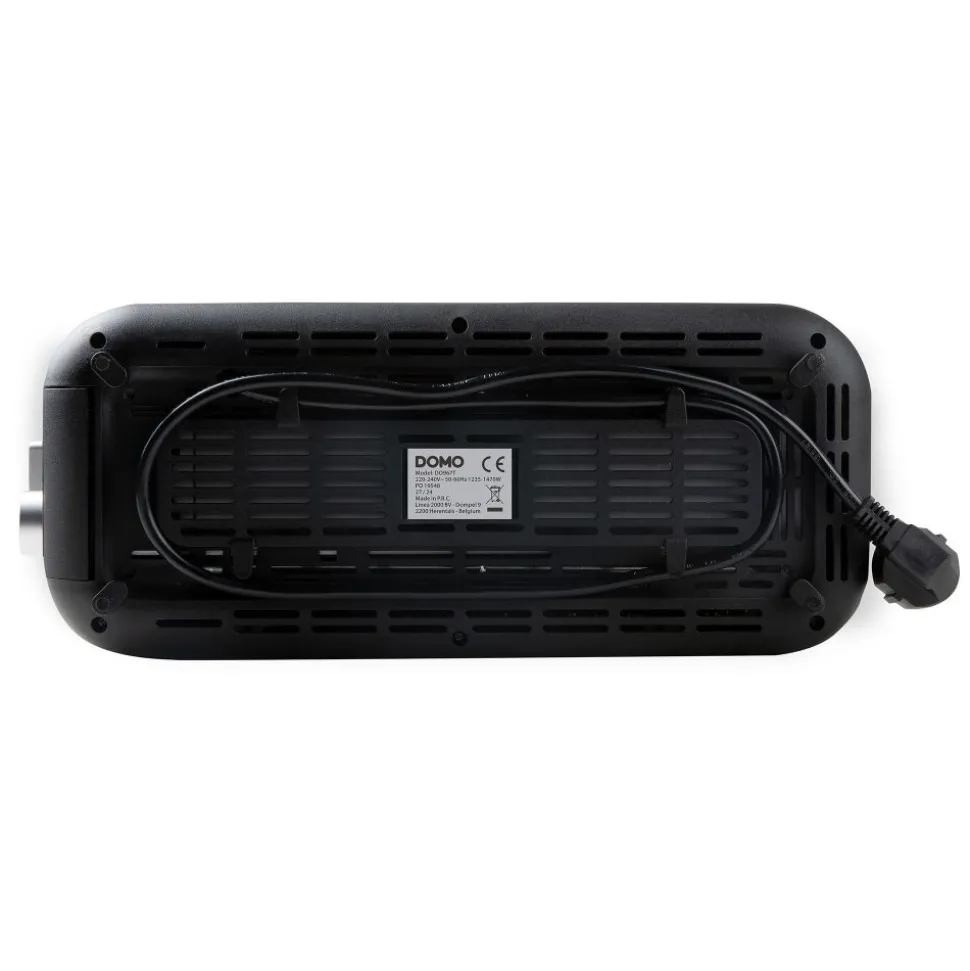 Domo Broodrooster voor 4 toasts incl. ingebouwd broodjesrek