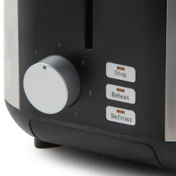 Domo Broodrooster voor 4 toasts incl. ingebouwd broodjesrek