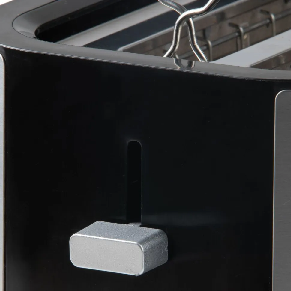 Domo Broodrooster voor 4 toasts incl. ingebouwd broodjesrek