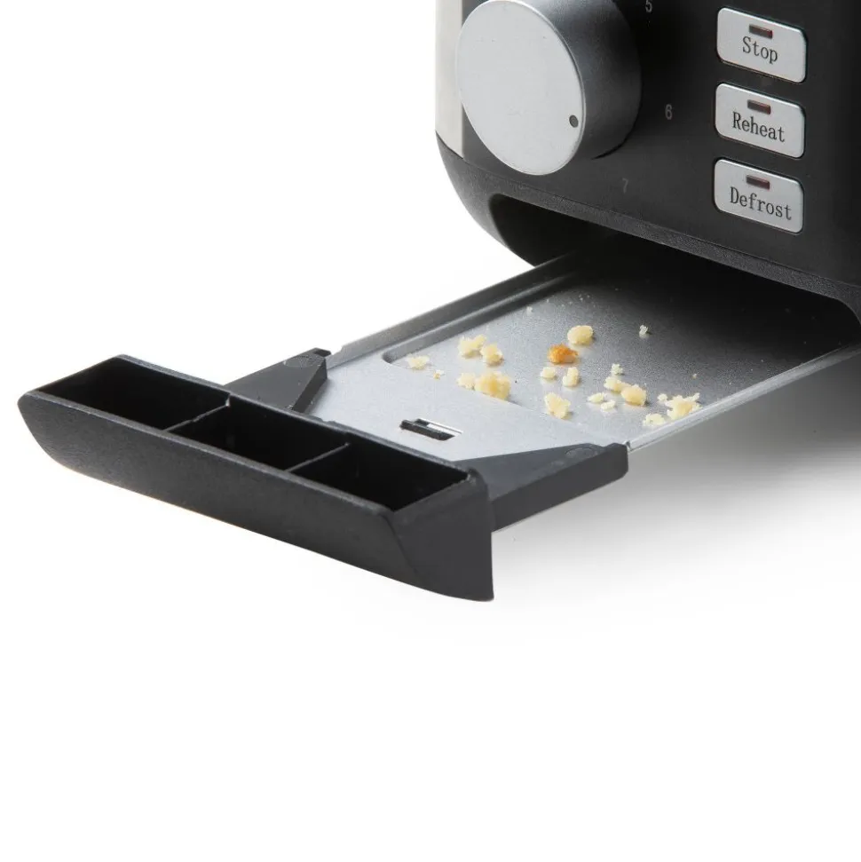 Domo Broodrooster voor 4 toasts incl. ingebouwd broodjesrek