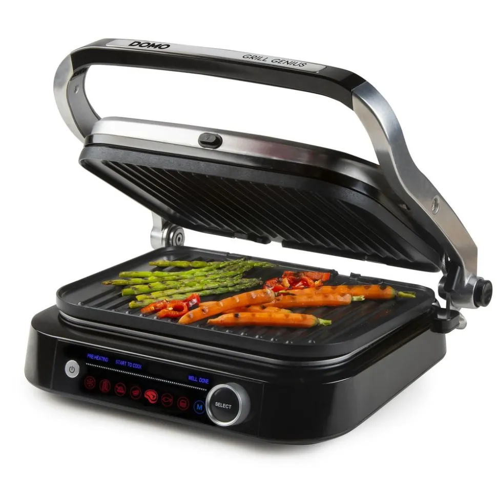 Domo Contactgrill Grill Genius met smart steak modus