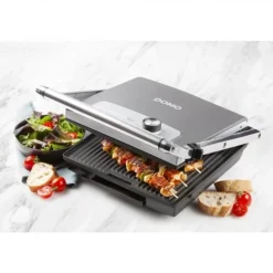 Domo DO9225G Panini grill inox, cool touch