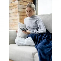 Domo Elektrisch deken, soft fleece