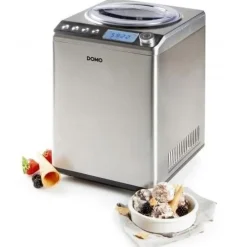 Domo IJsroommachine PRO 2,5L inox design