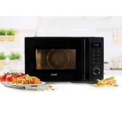 Domo Microgolfoven zwart - combi - 23L