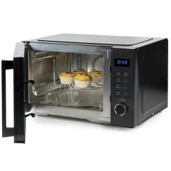 Domo Microgolfoven zwart - combi - 23L