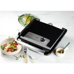 Domo Multifunctionele contactgrill Panini grill inox
