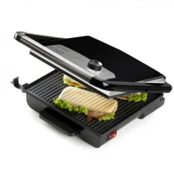 Domo Multifunctionele contactgrill Panini grill inox