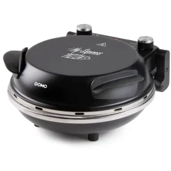 Domo My Express Pizza Pizzaoven zwart - keramische steen