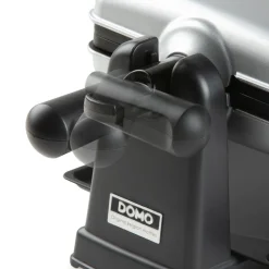 Domo Roterend Wafelijzer rechthoekige wafels 4x7 zilver