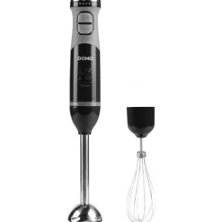 Domo Staafmixer zwart + klopper