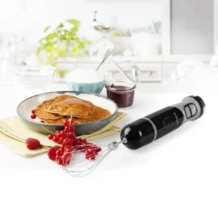 Domo Staafmixer zwart + klopper