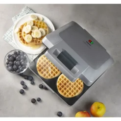Domo Wafelijzer Wafflelicious - voor 4 ronde wafels