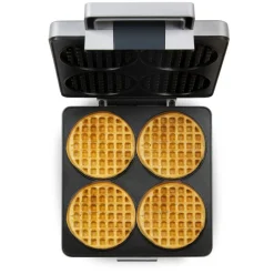 Domo Wafelijzer Wafflelicious - voor 4 ronde wafels