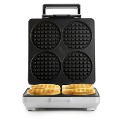 Domo Wafelijzer Wafflelicious - voor 4 ronde wafels
