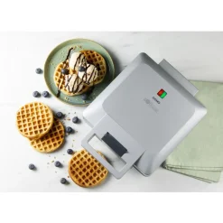 Domo Wafelijzer Wafflelicious - voor 4 ronde wafels