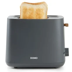 Domo Wood You Broodrooster 2 sneden mat grijs