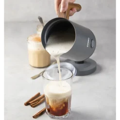 Domo Wood You Melkopschuimer - mat grijs - 500 W