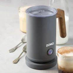 Domo Wood You Melkopschuimer - mat grijs - 500 W