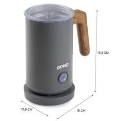 Domo Wood You Melkopschuimer - mat grijs - 500 W