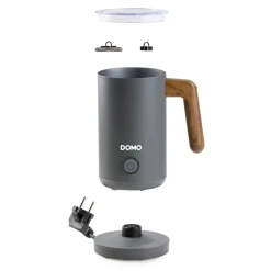 Domo Wood You Melkopschuimer - mat grijs - 500 W