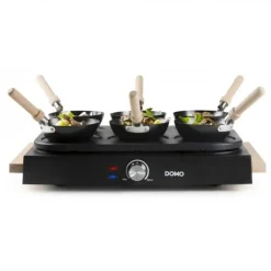 Domo Wooden design Gourrtmetset 2-in-1 6p