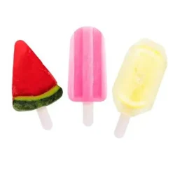 Dotz Ijsjesvorm uit silicone diamant, watermeloen of lolly