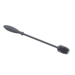 Dotz reinigingsborstel uit silicone voor flessen donkergrijs 31cm