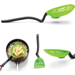 Dreamfarm Lestrain Lepel met vergiet Groen