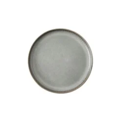 Dutch Rose Sapphire Plat Bord 21,5cm Grijs