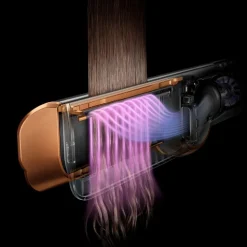 Dyson Airstrait™ wet-to-dry stijltang Nickel/Copper