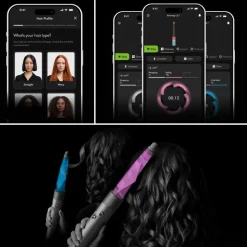 Dyson Airwrap i.d.™ multistyler en haardroger - Straight+Wavy (Ceramic Pink/Rose Gold)